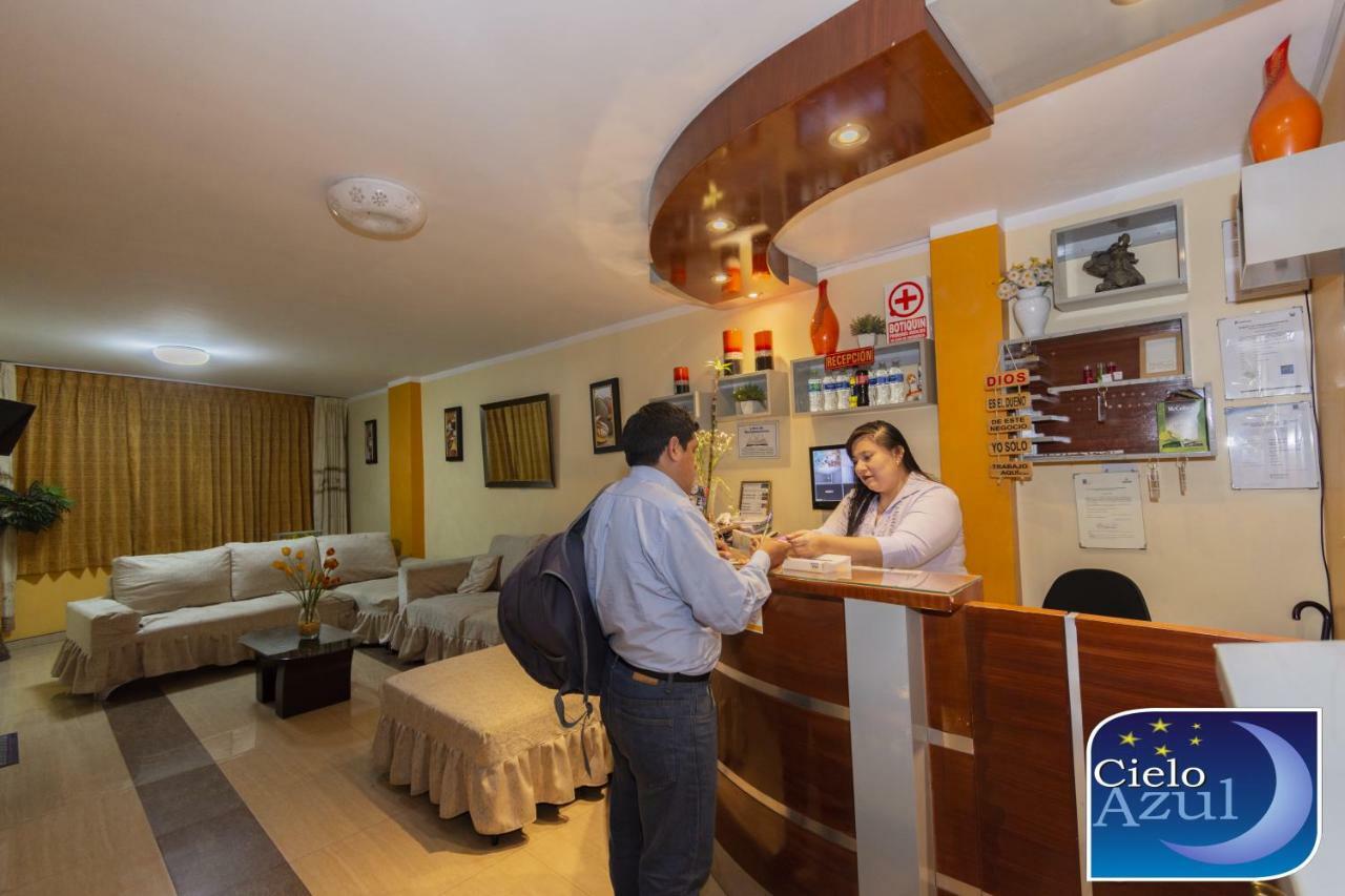Hotel Cielo Azul Cajamarca Exterior photo